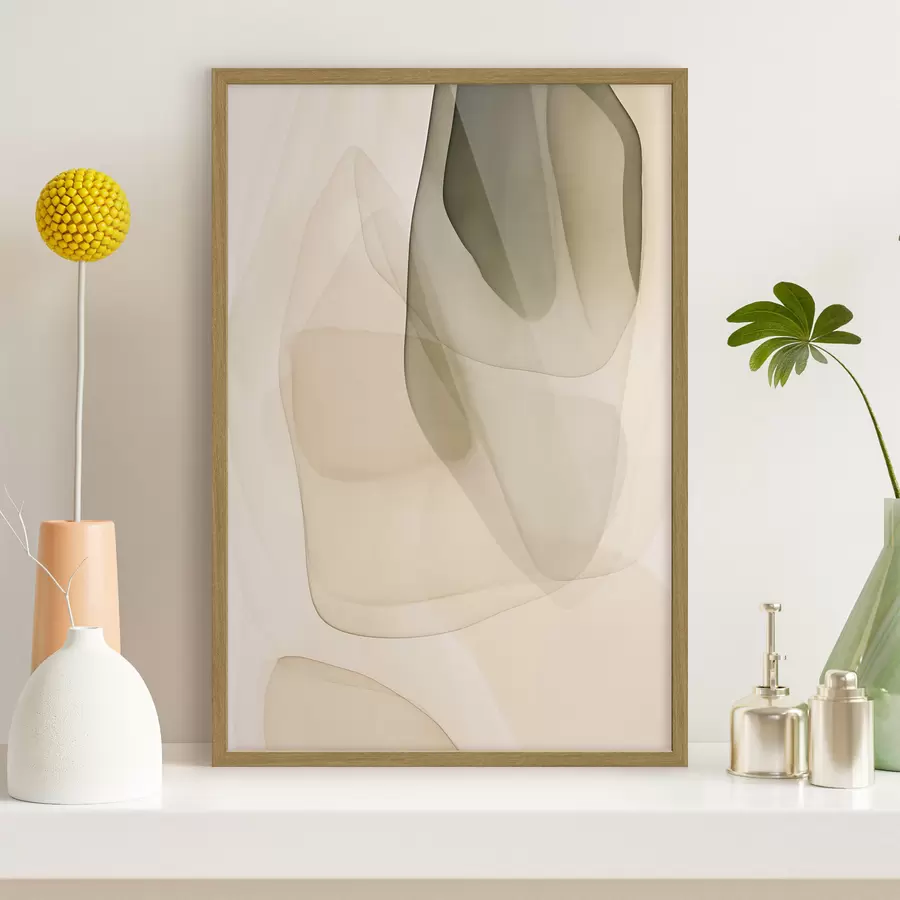 Papier peint Courbes et murmure f50204