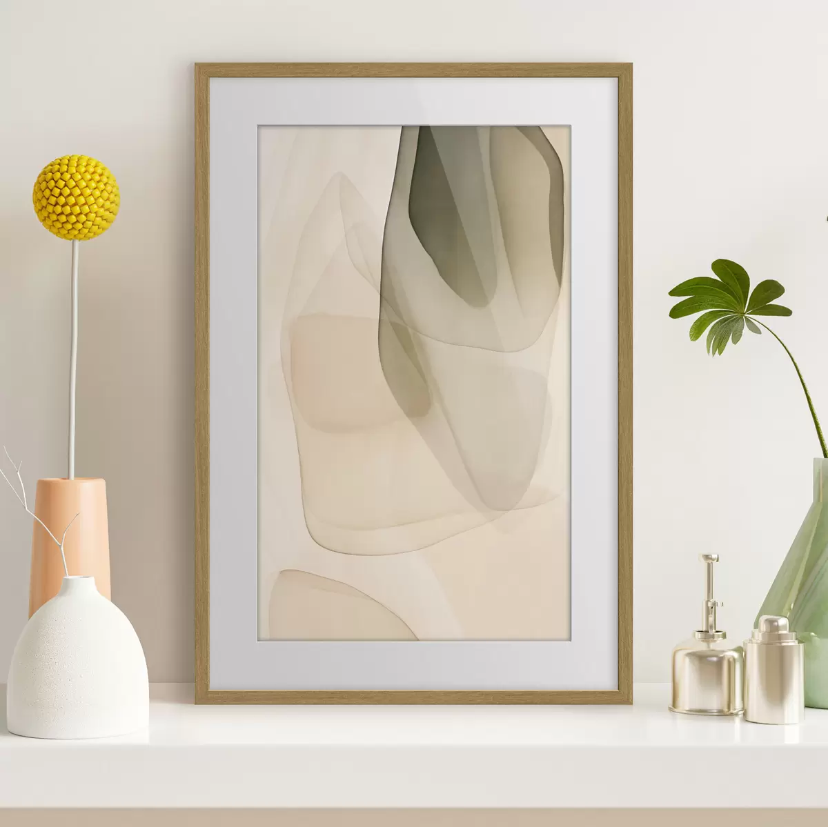 Poster Courbes et murmure f50204