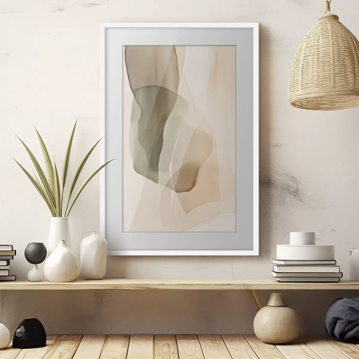 Poster Courbes et souvenir f50205