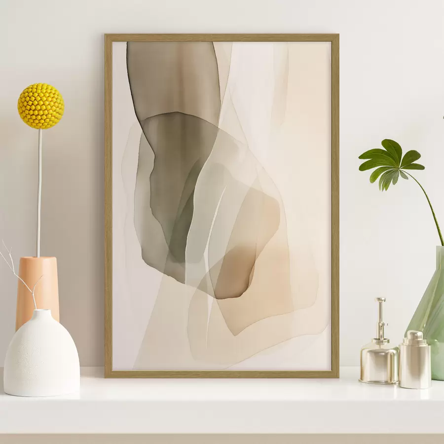 Papier peint Courbes et souvenir f50205