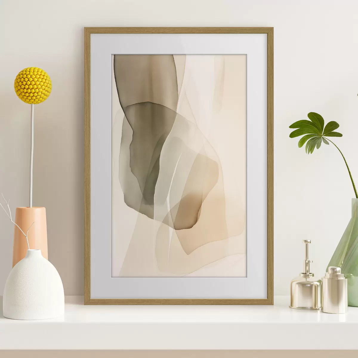 Poster Courbes et souvenir f50205