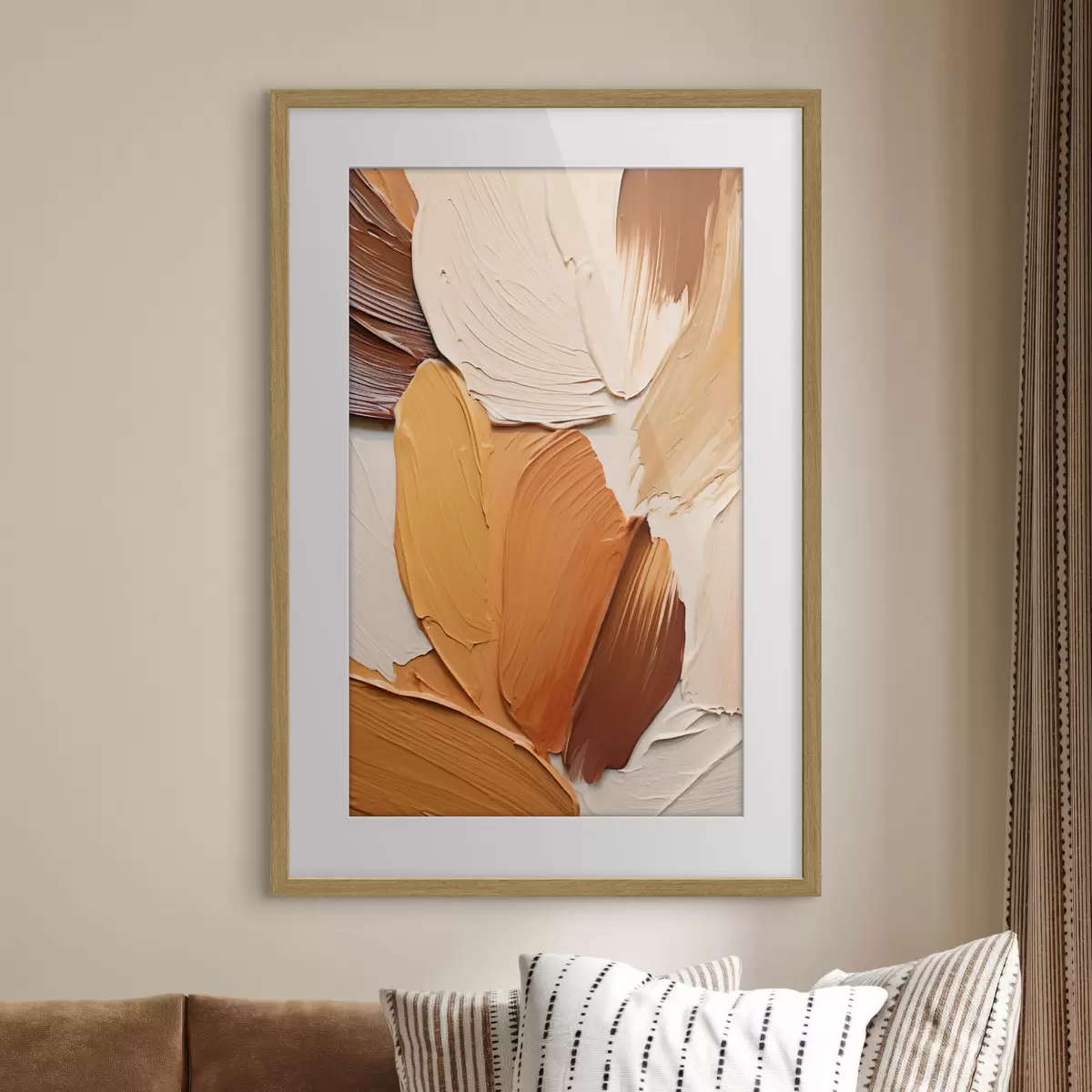 Poster Pétales et lueur f50214