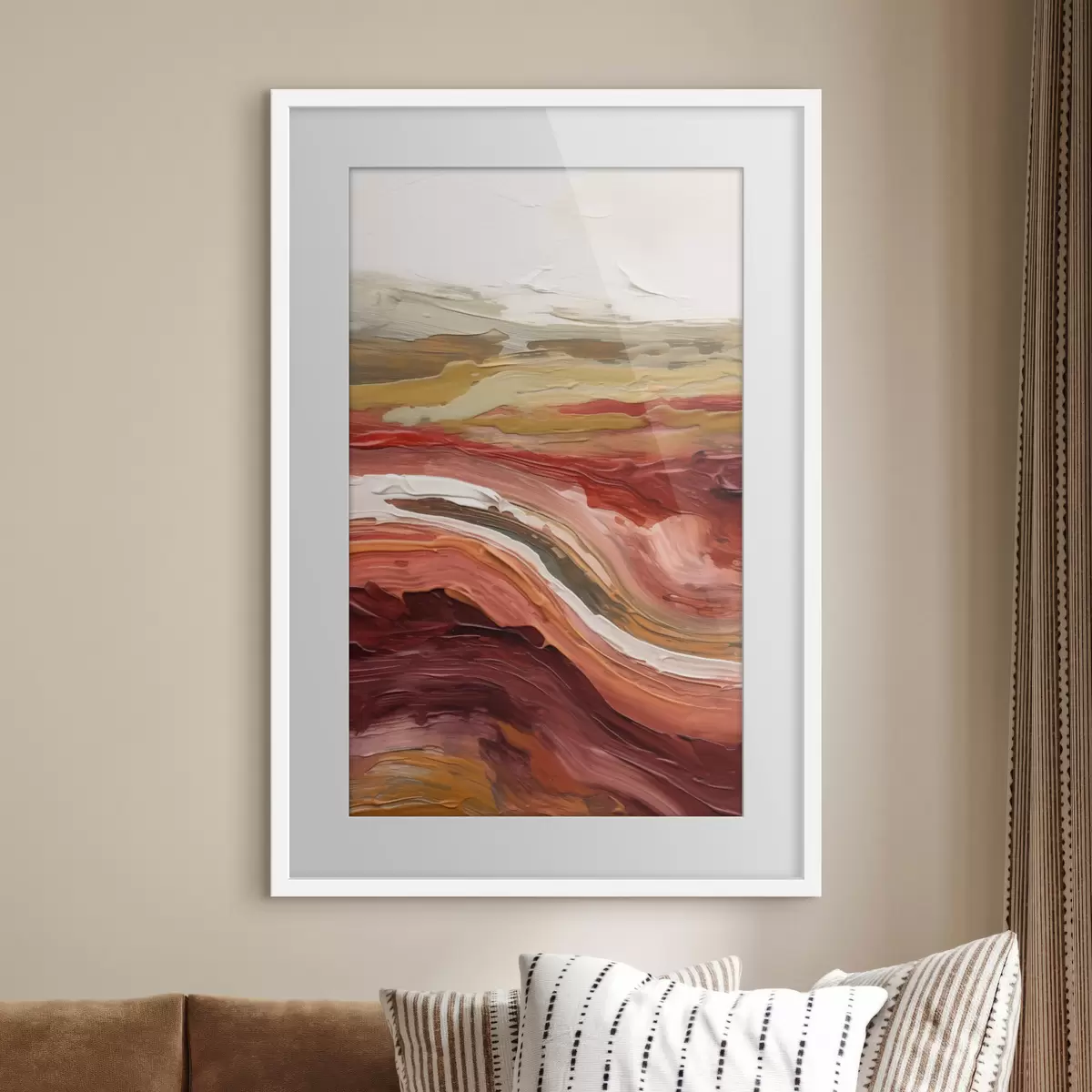 Poster Paysage et rythme f50217