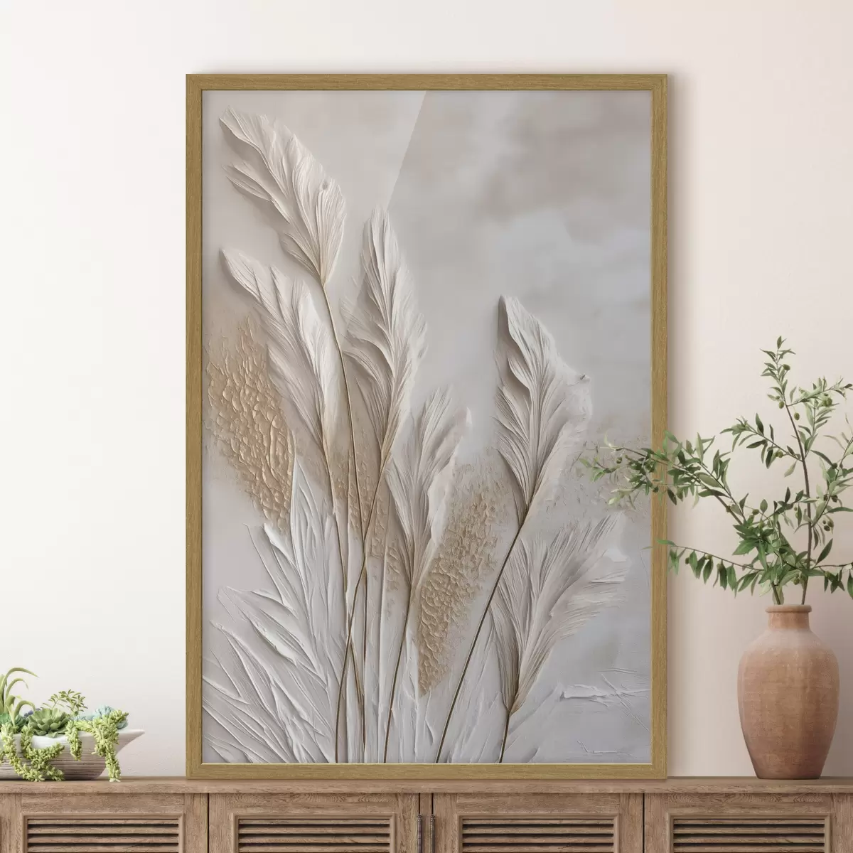 Poster Herbes et instant f50219