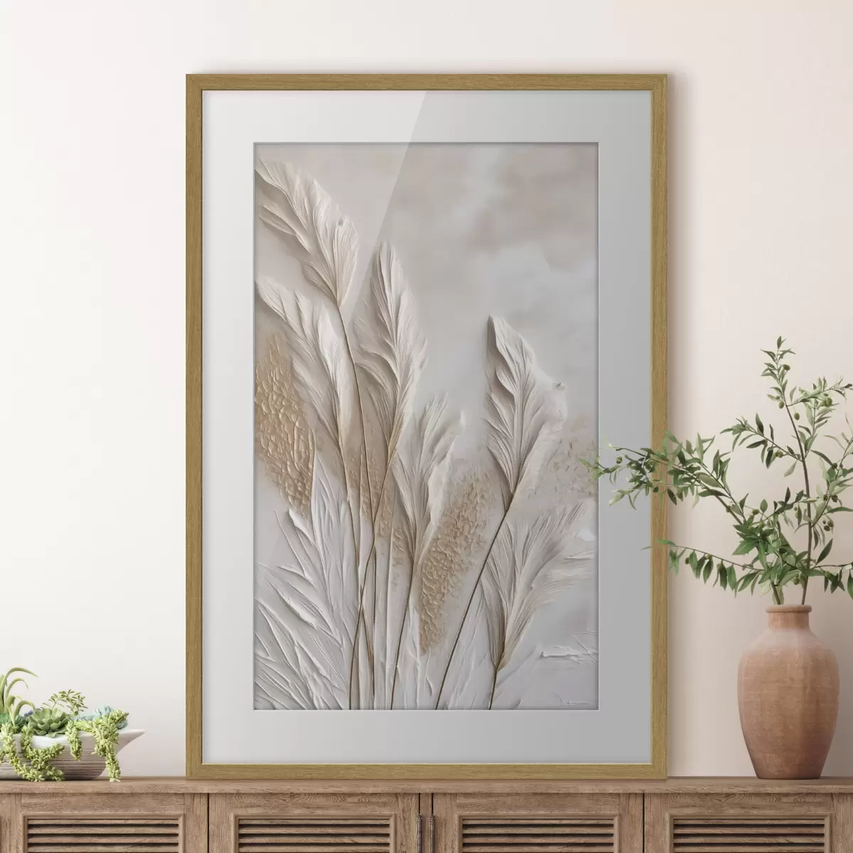 Poster Herbes et instant f50219