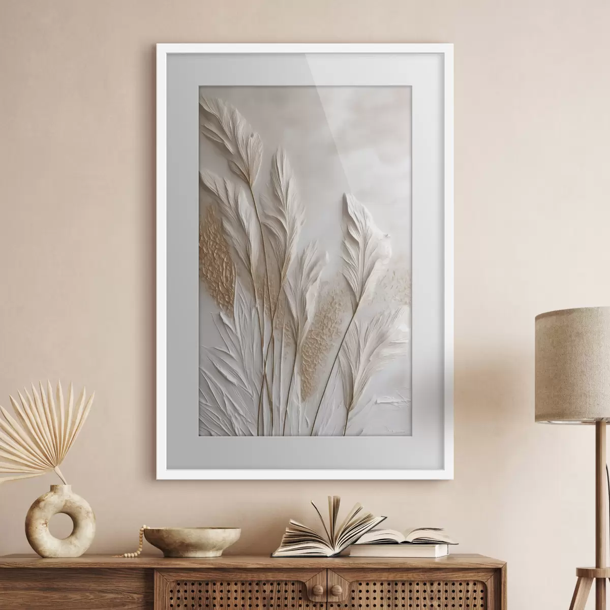 Poster Herbes et instant f50219