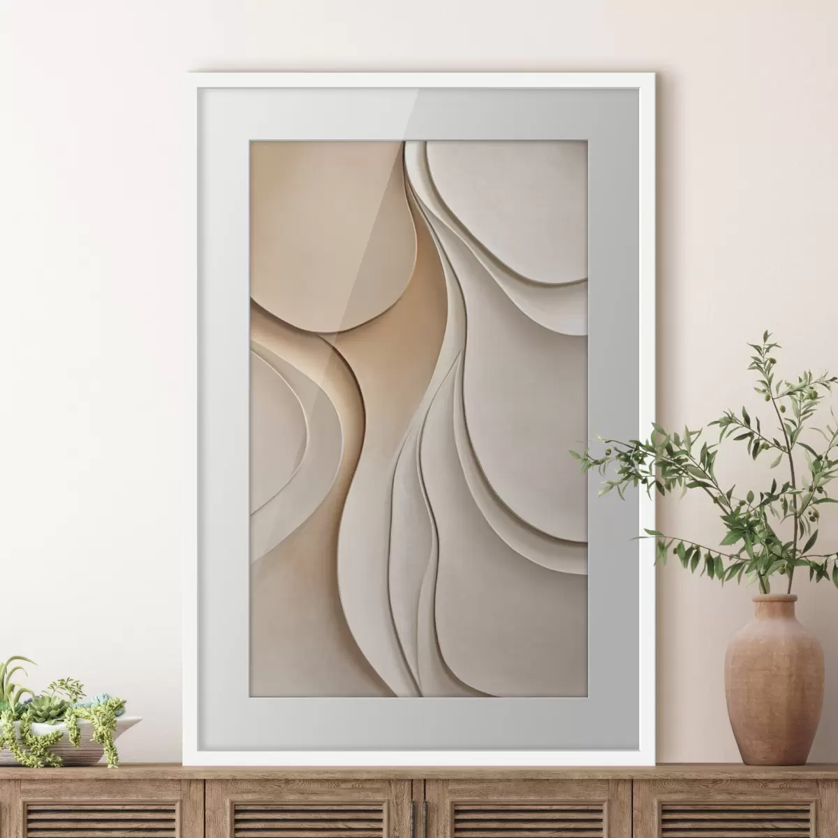 Poster Courbes et souffle f50224