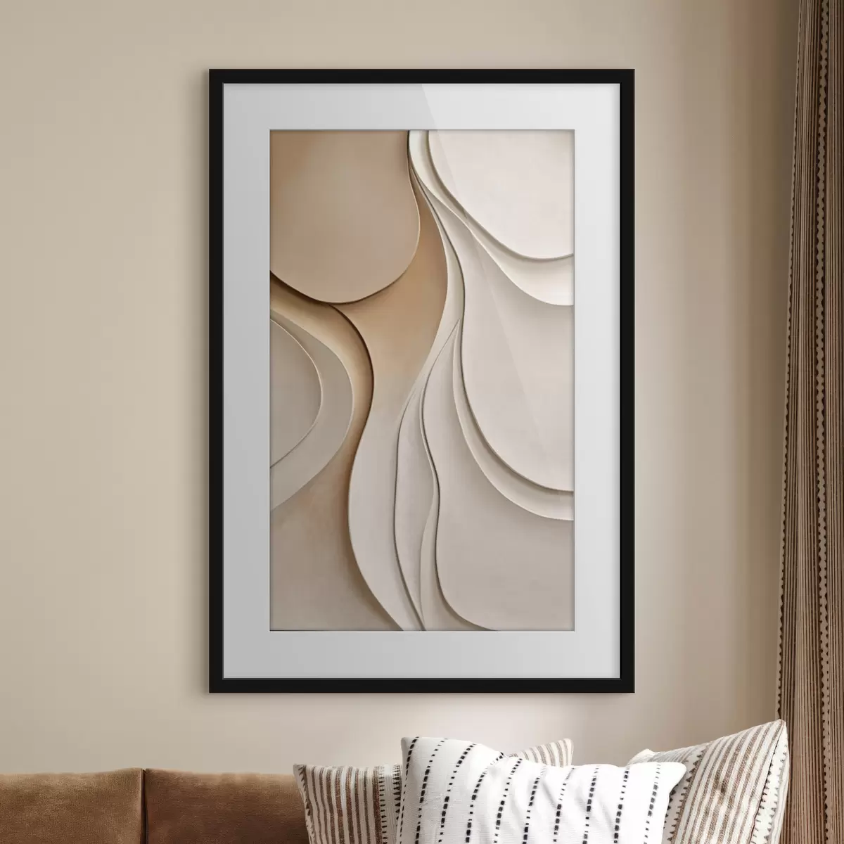 Poster Courbes et souffle f50224