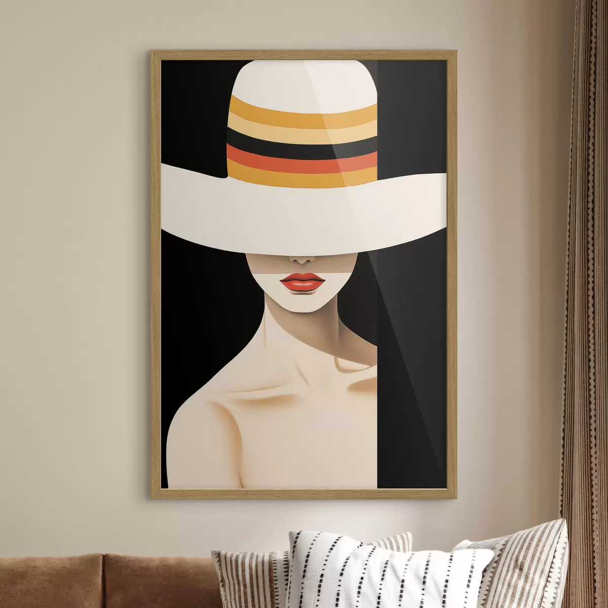 Poster Femme et mélodie f50237