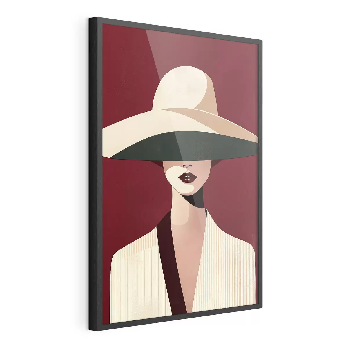 Poster Femme et souffle f50239