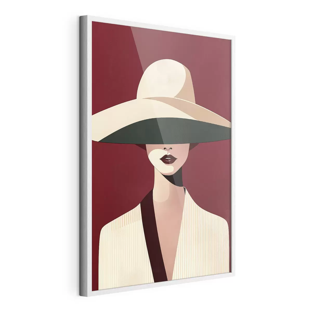 Poster Femme et souffle f50239