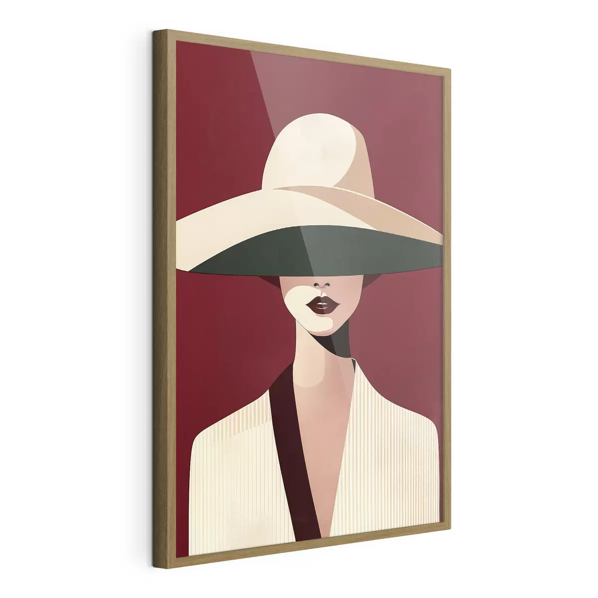 Poster Femme et souffle f50239