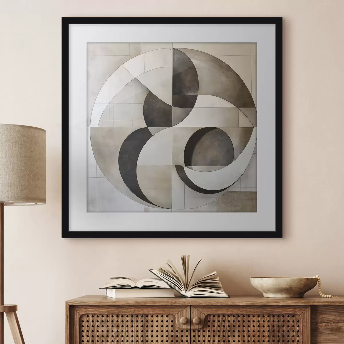 Poster Géométrie et mouvement f50245