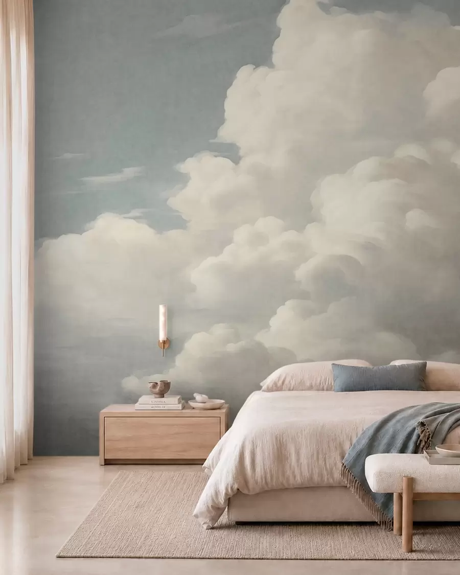 Papier peint Nuages nacrés w05855