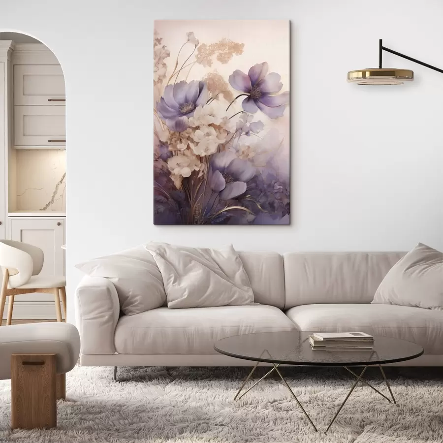 Tableau Un bouquet délicat de lilas s50307