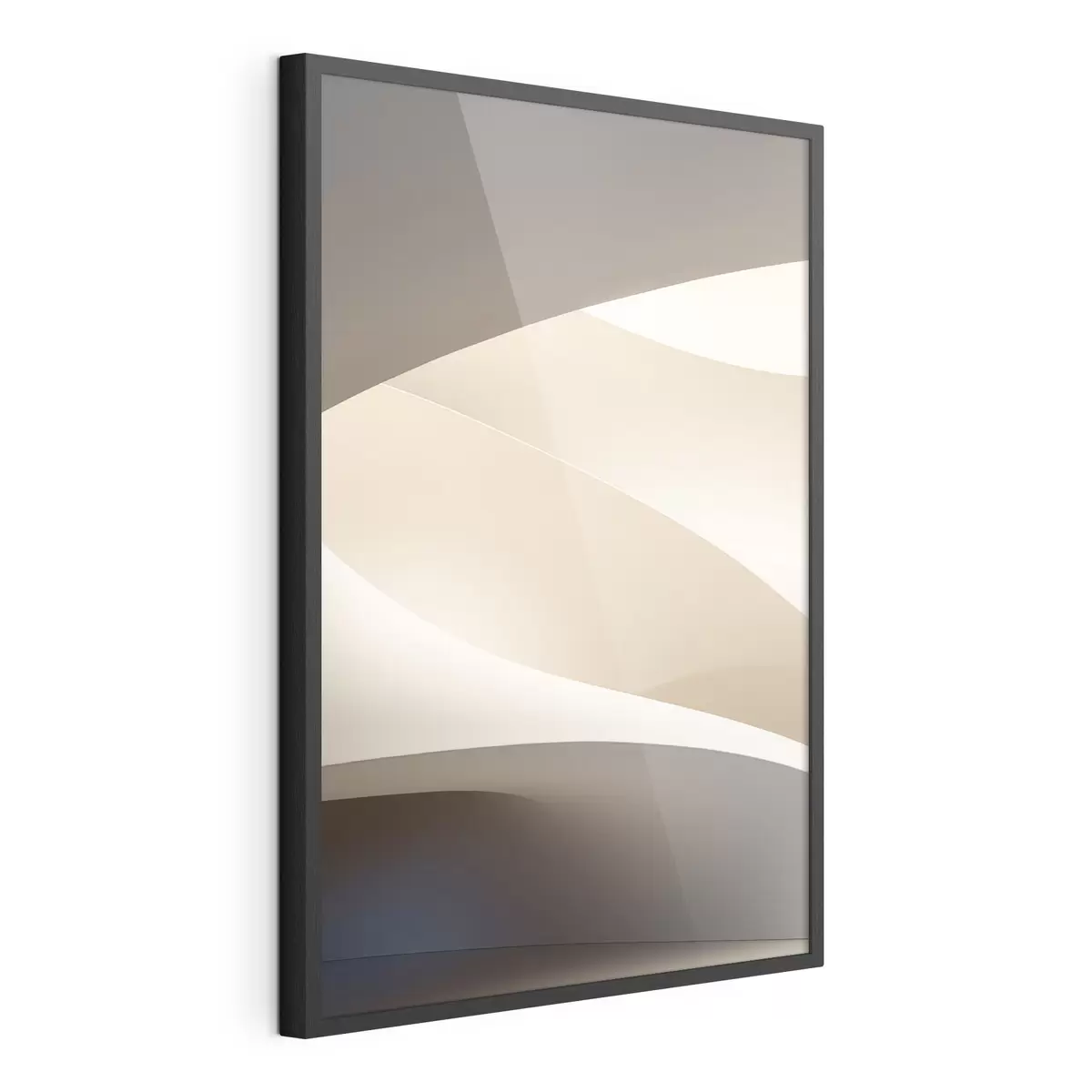 Poster Vagues beiges f50280