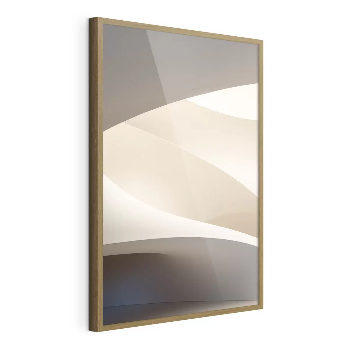 Poster Vagues beiges f50280