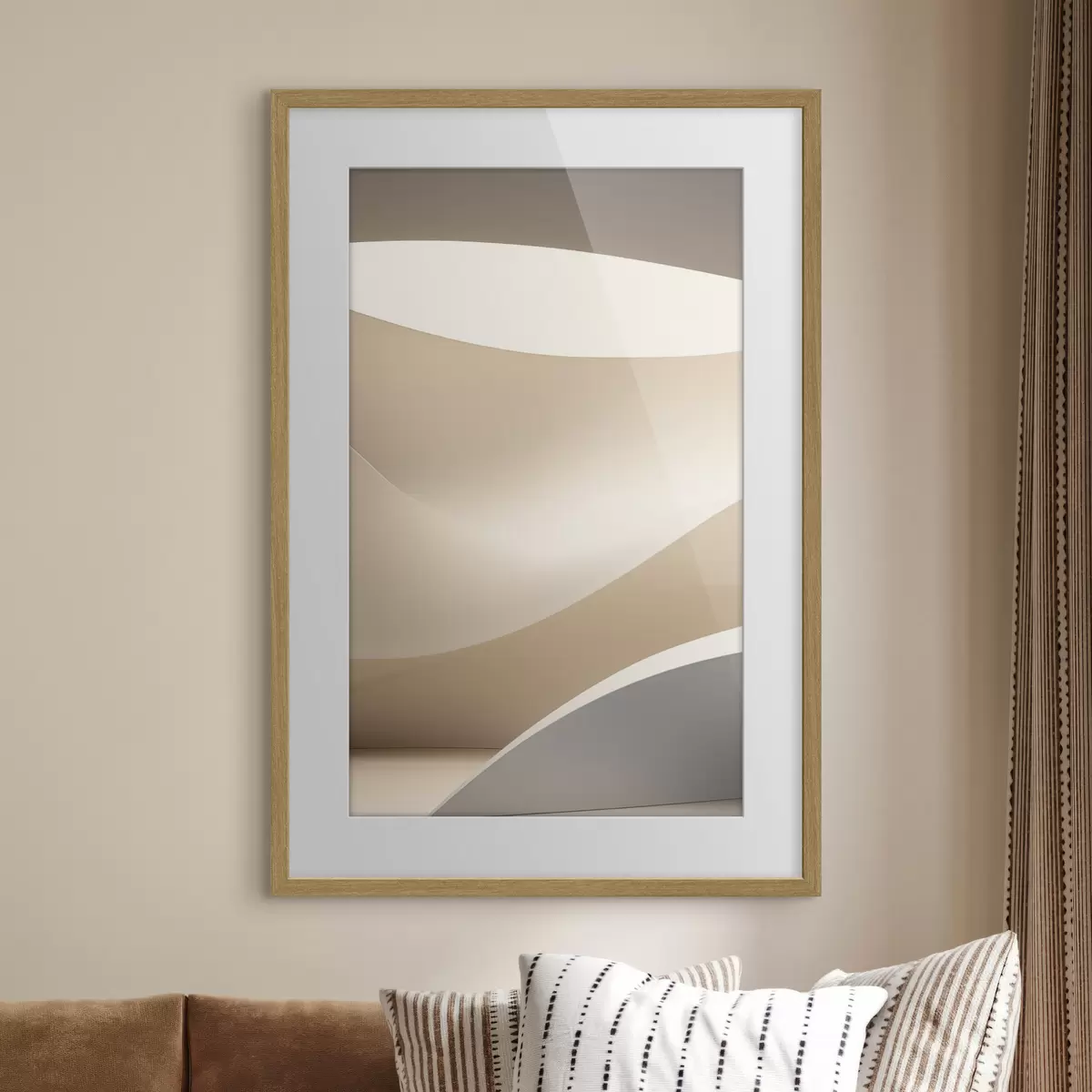 Poster Forme abstraite fluide f50282