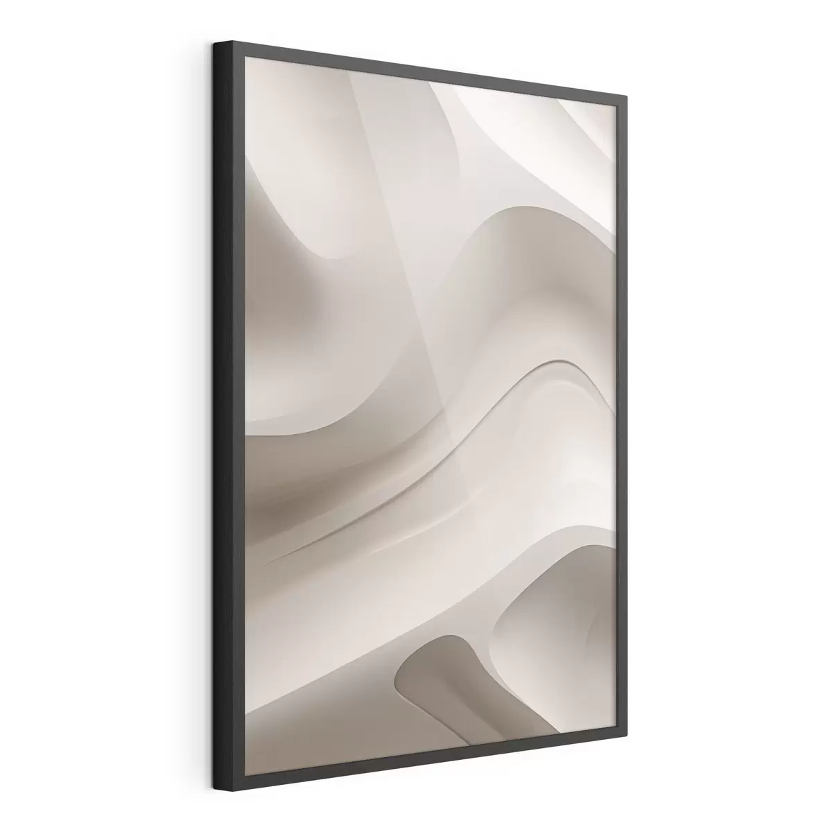 Poster Relief tridimensionnel blanc f50286
