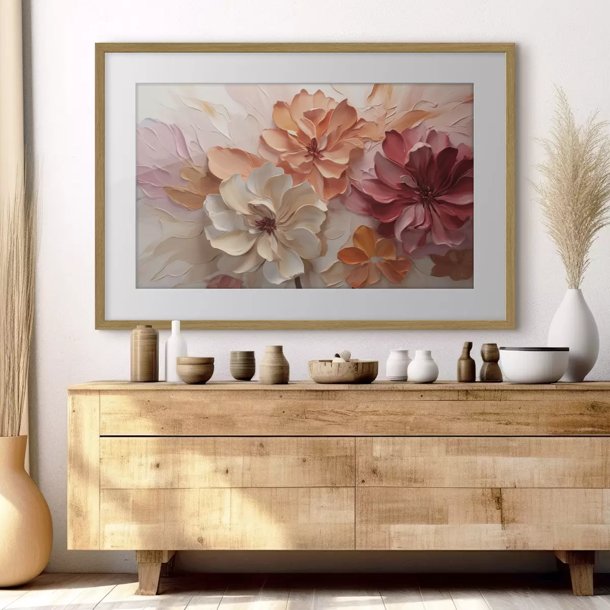 Poster Fleurs printanières en trois dimensions f50288