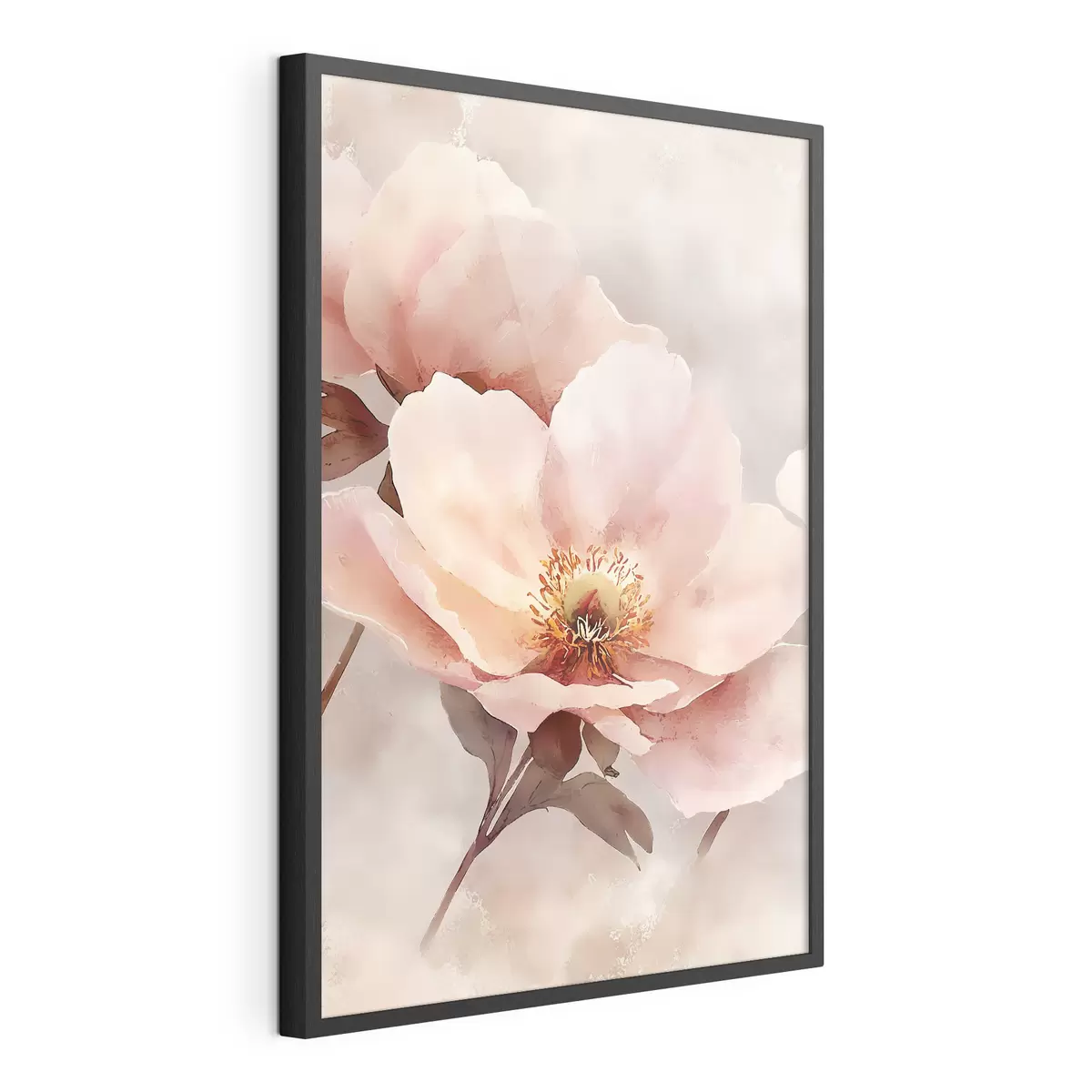 Poster Pivoine rose délicate f50290