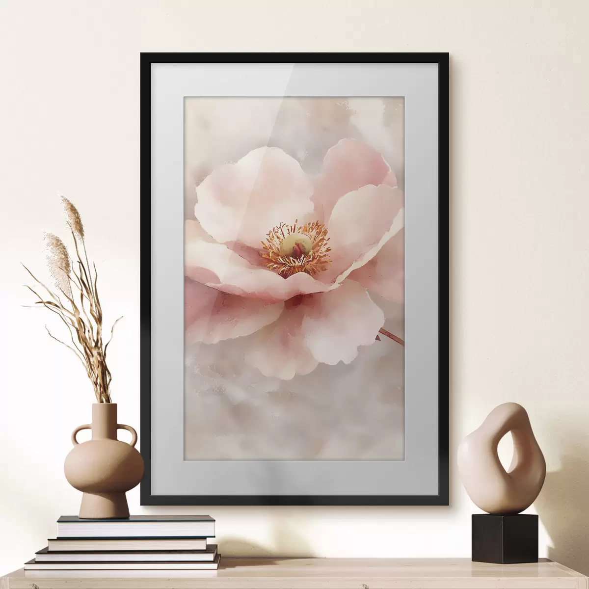 Poster Délicat bouton en fleur f50291