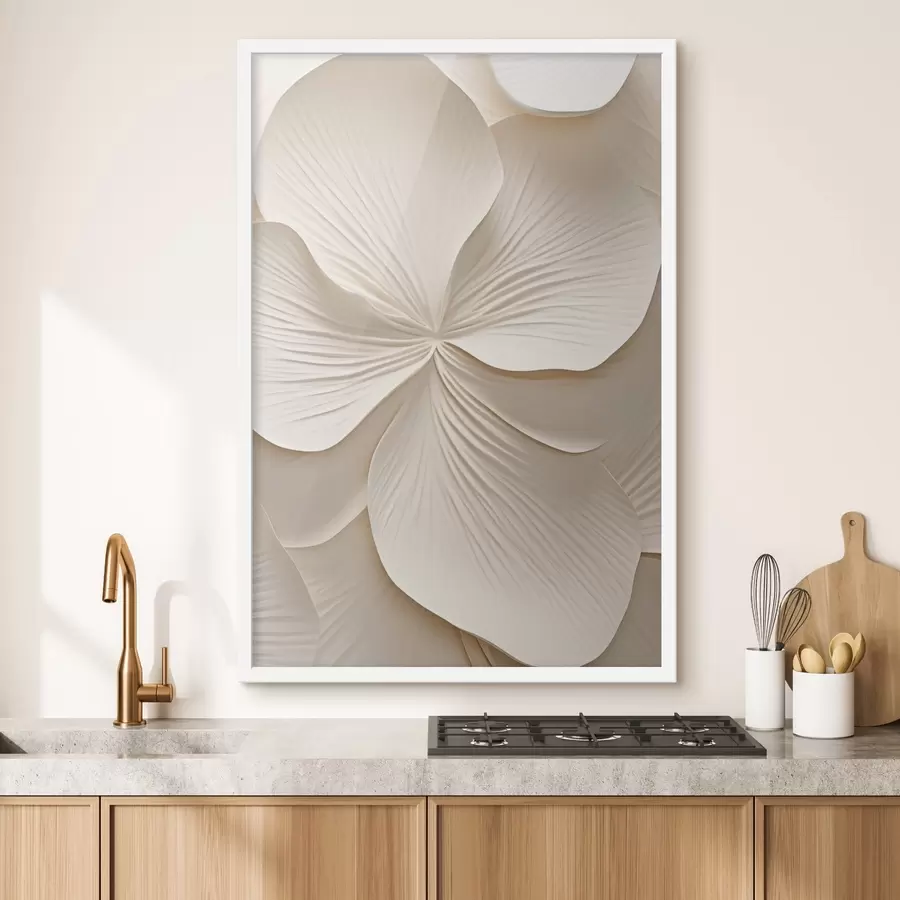 Papier peint Des fleurs de lavande dans la brume f50306