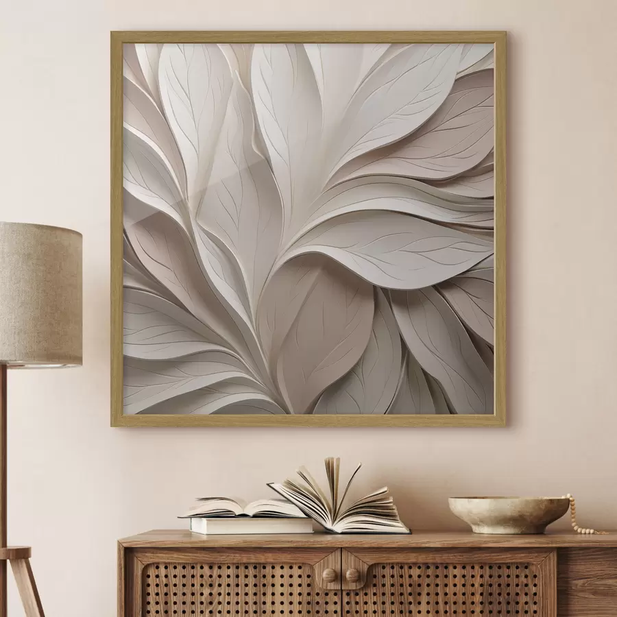 Papier peint Une branche se déploie f50260