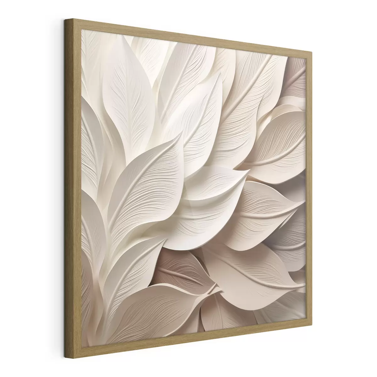 Poster Feuilles abstraites, illustration plate f50261
