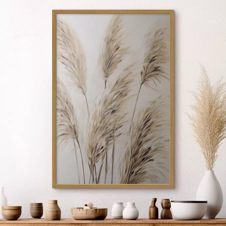 Papier peint Herbes et souvenir f50268