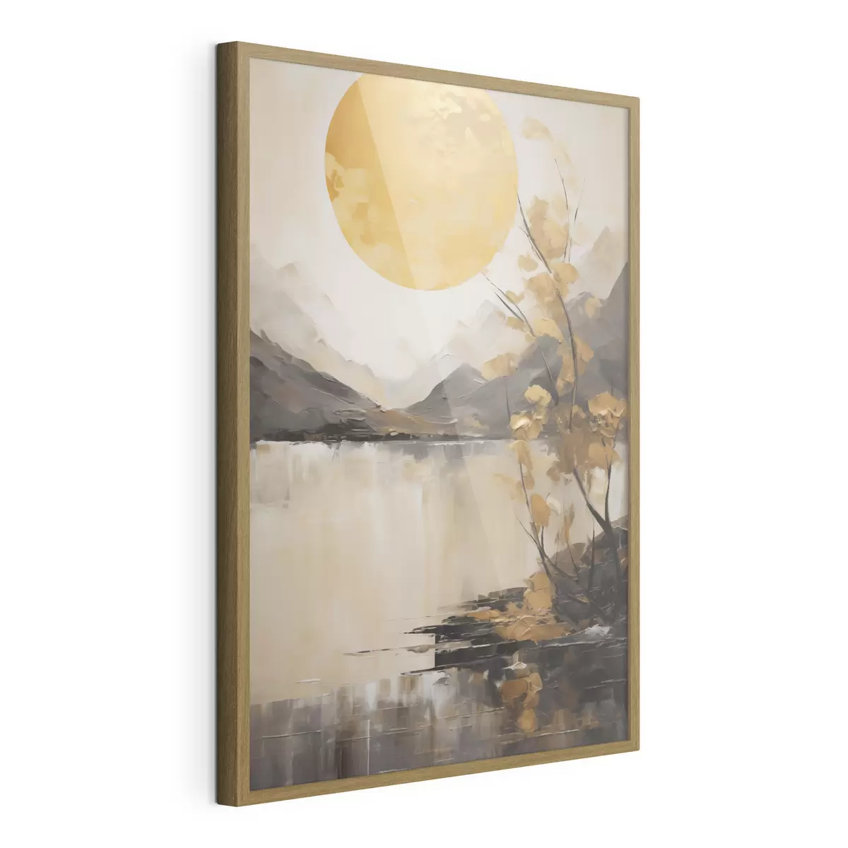 Poster Paysage et étincelle f50272