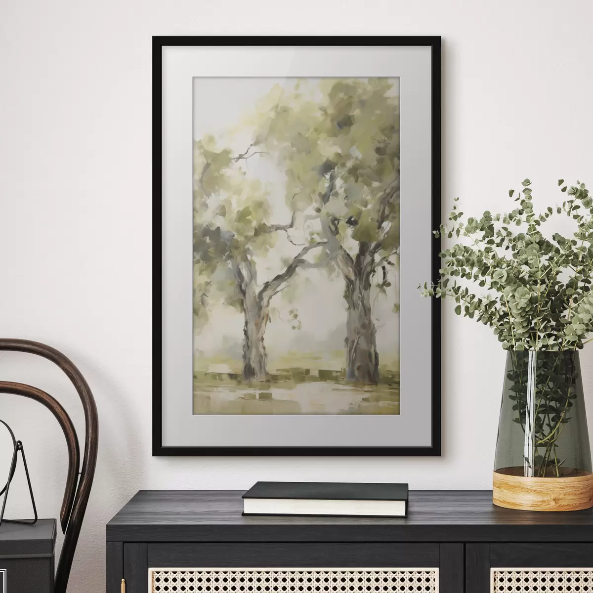 Poster Arbre et caresse f50275