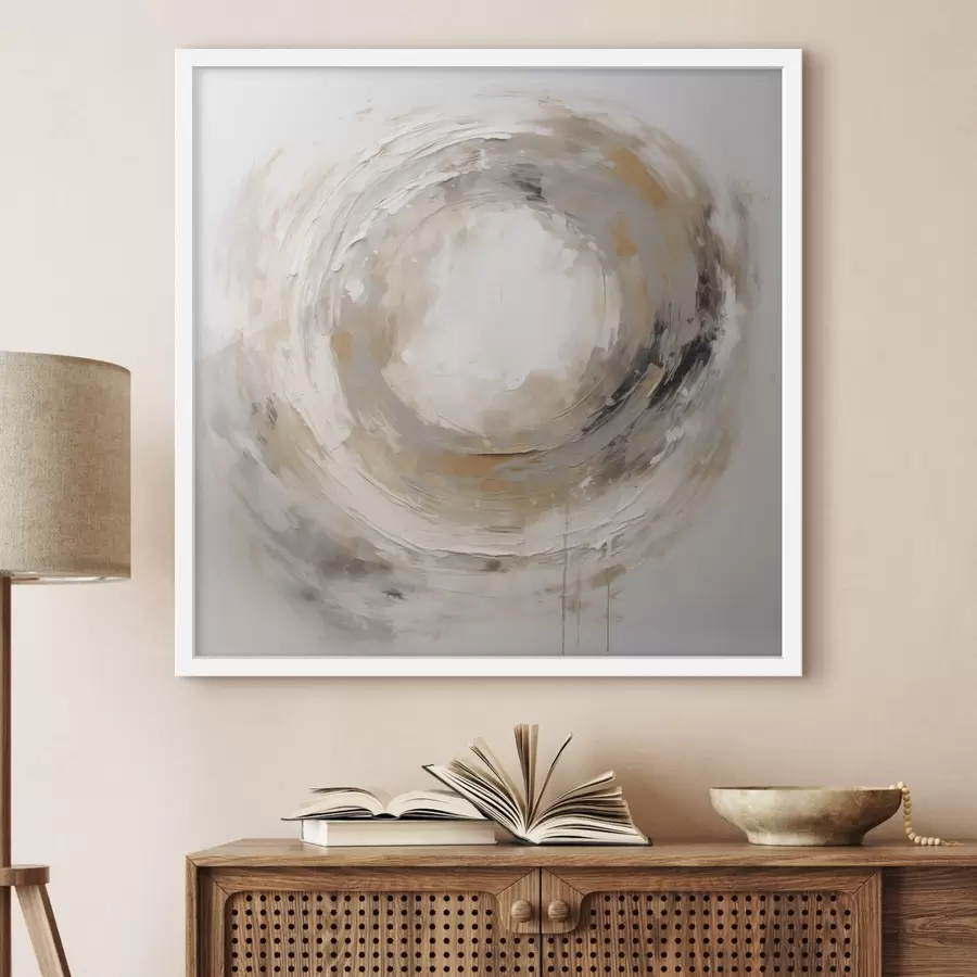 Papier peint Abstraction tourbillonnante, imitation de la peinture f50276