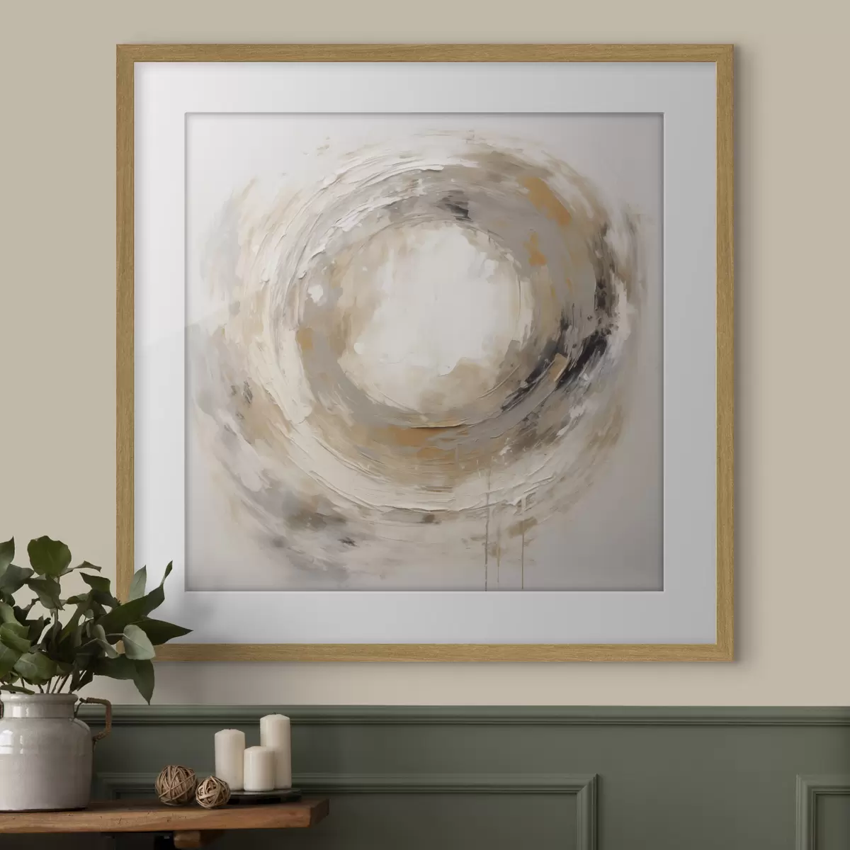 Poster Cercles et grâce f50276