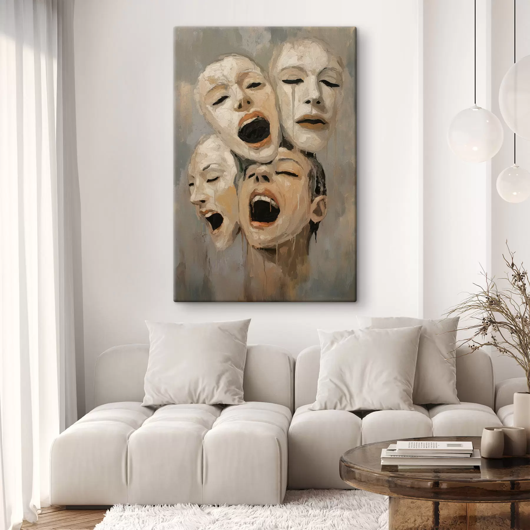 Tableau Portraits émotionnels s50318