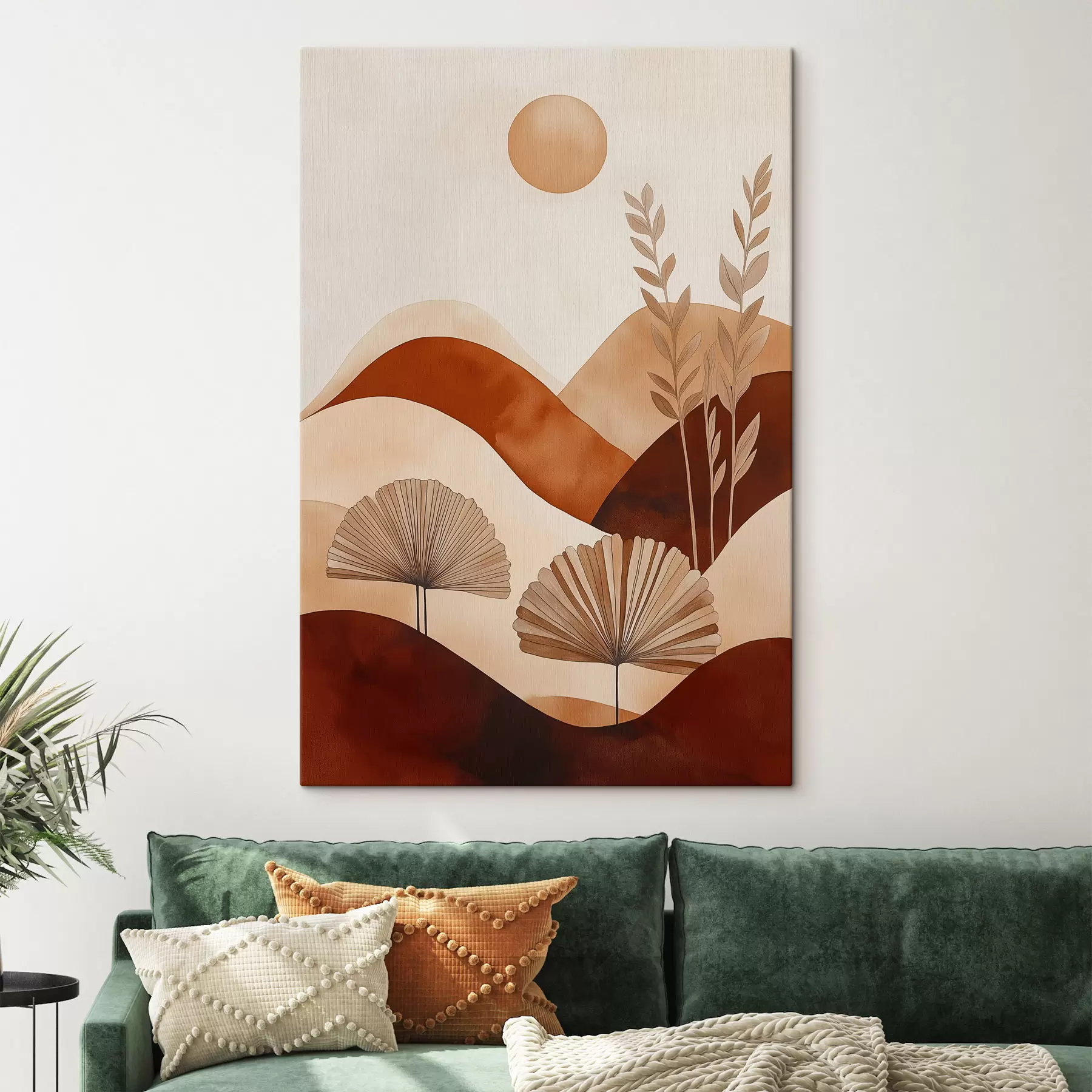 Tableau Abstraction botanique s50331
