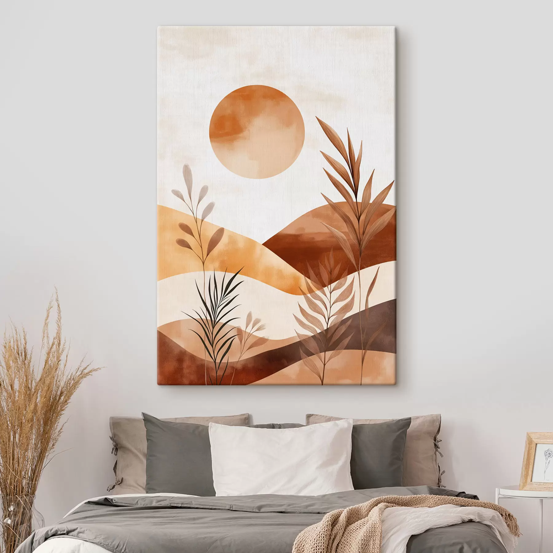 Tableau Abstraction botanique s50332