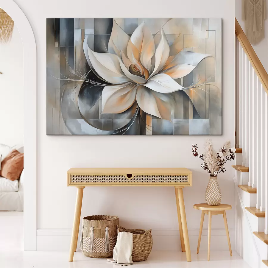 Tableau Magnolia abstrait s50348