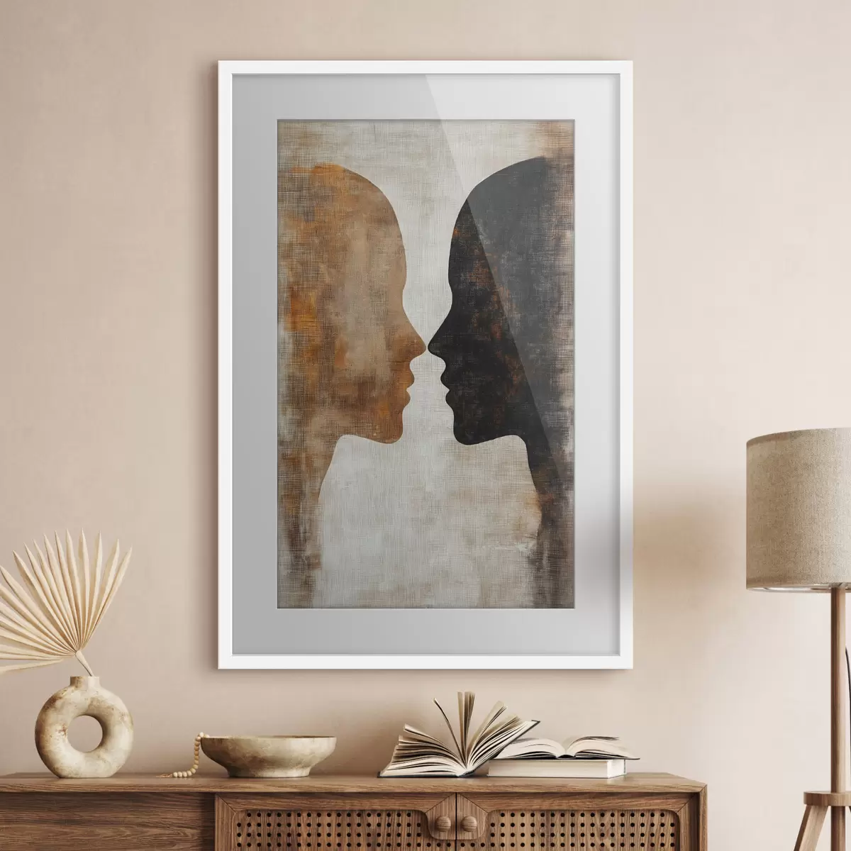 Poster Étreinte et poésie f50316
