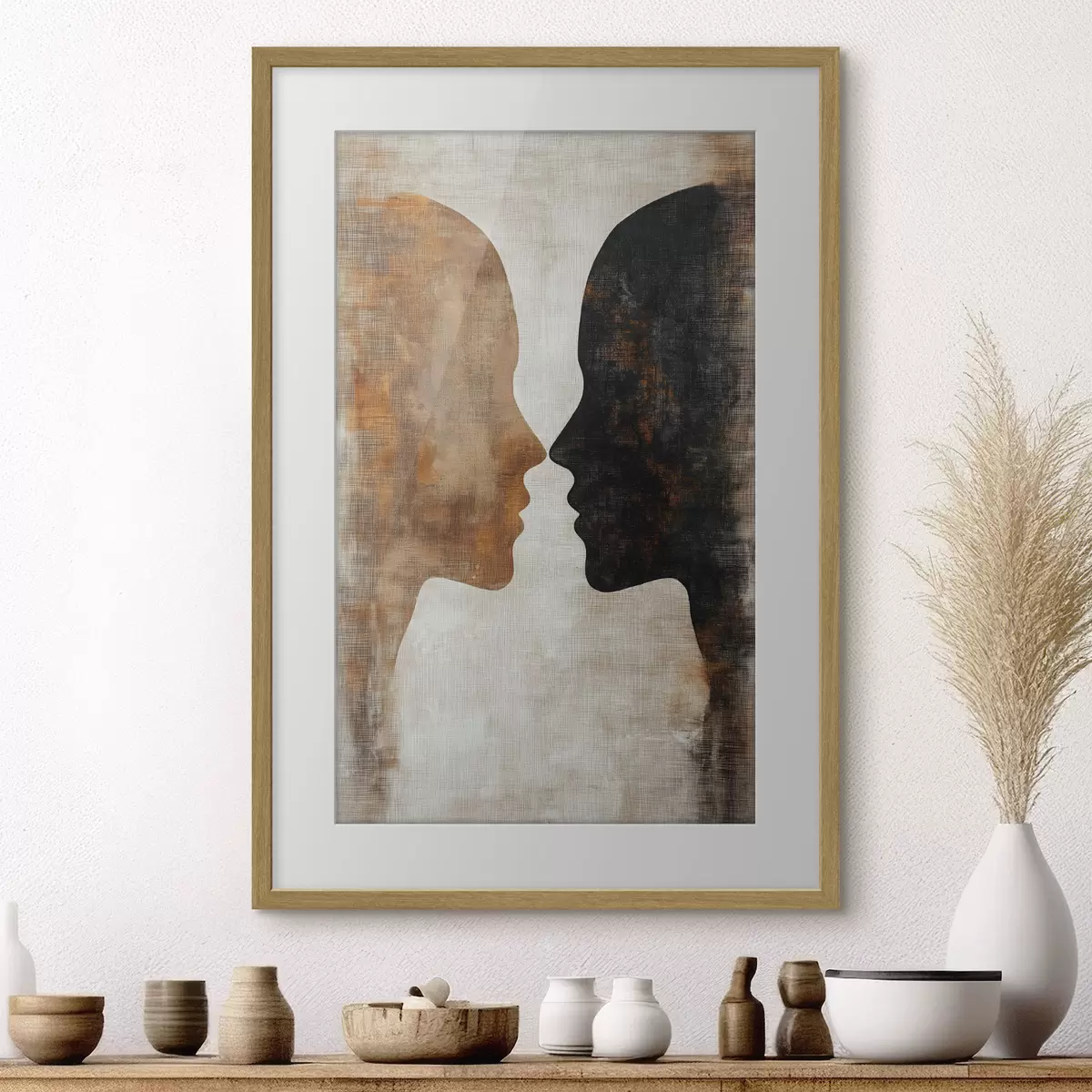 Poster Étreinte et poésie f50316