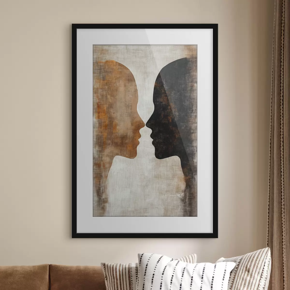 Poster Étreinte et poésie f50316