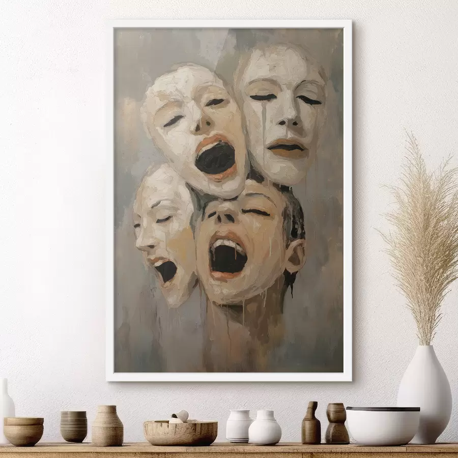 Papier peint Portraits émotionnels f50318
