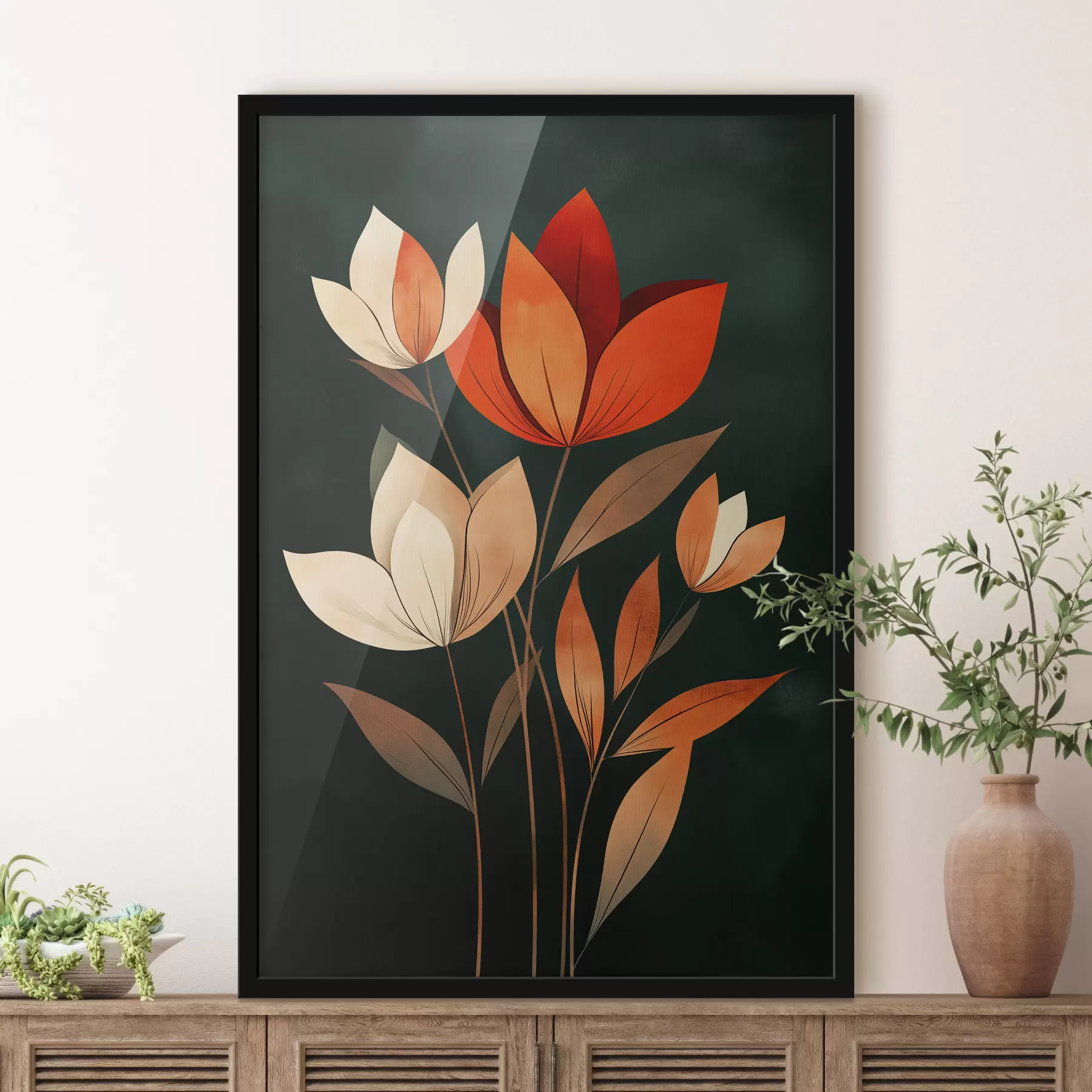 Papier peint Fleurs f50324