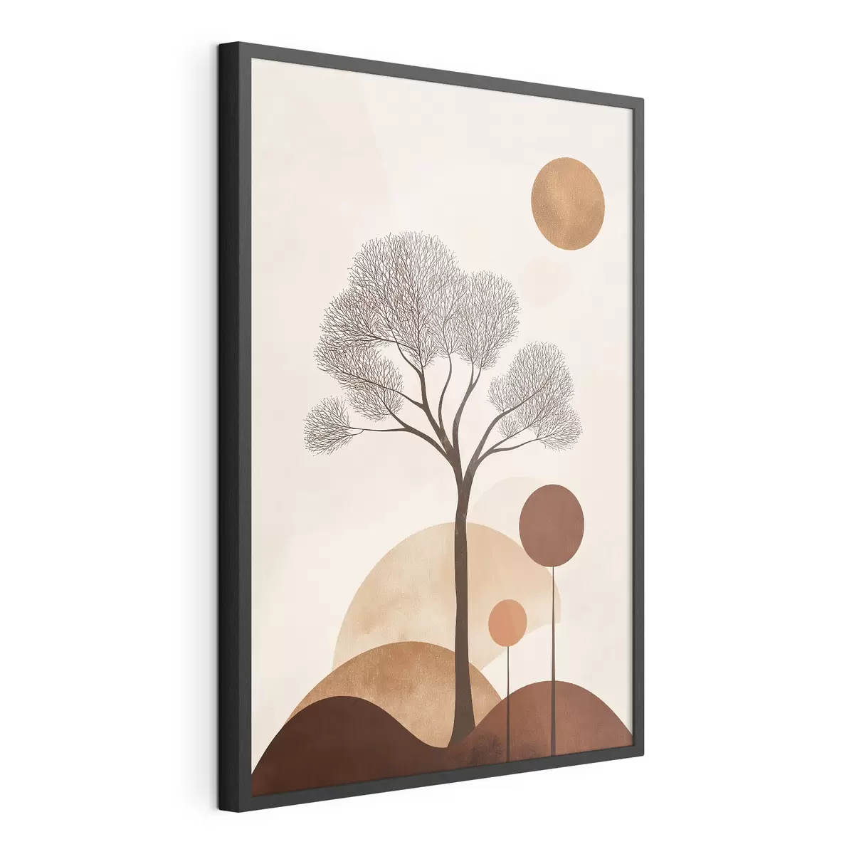 Poster Arbre et rythme f50330