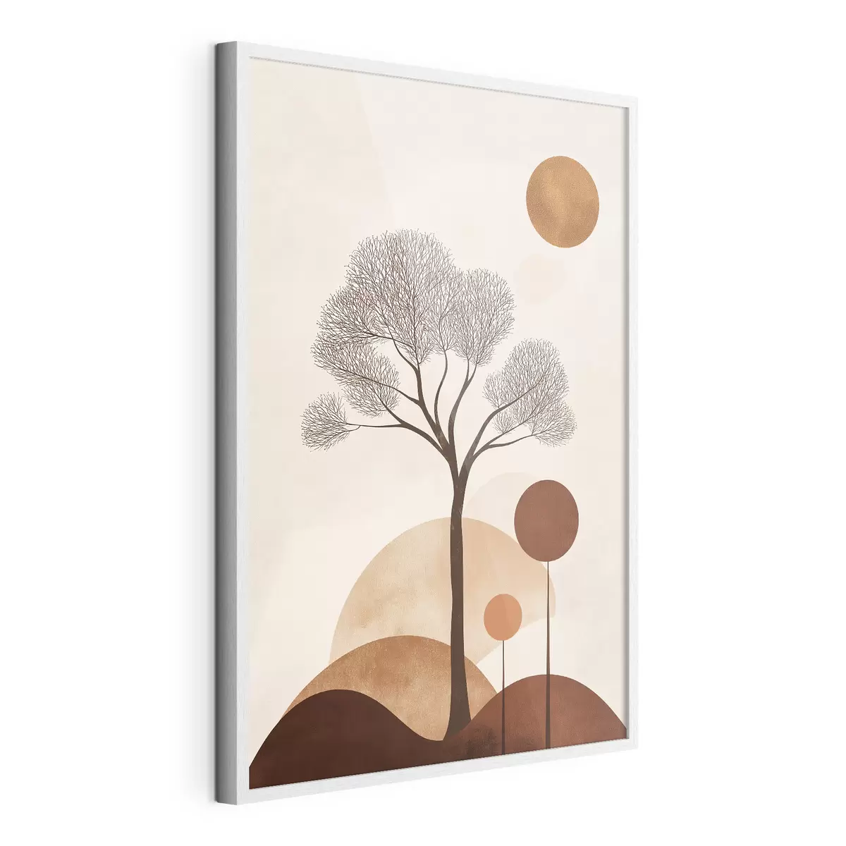 Poster Arbre et rythme f50330