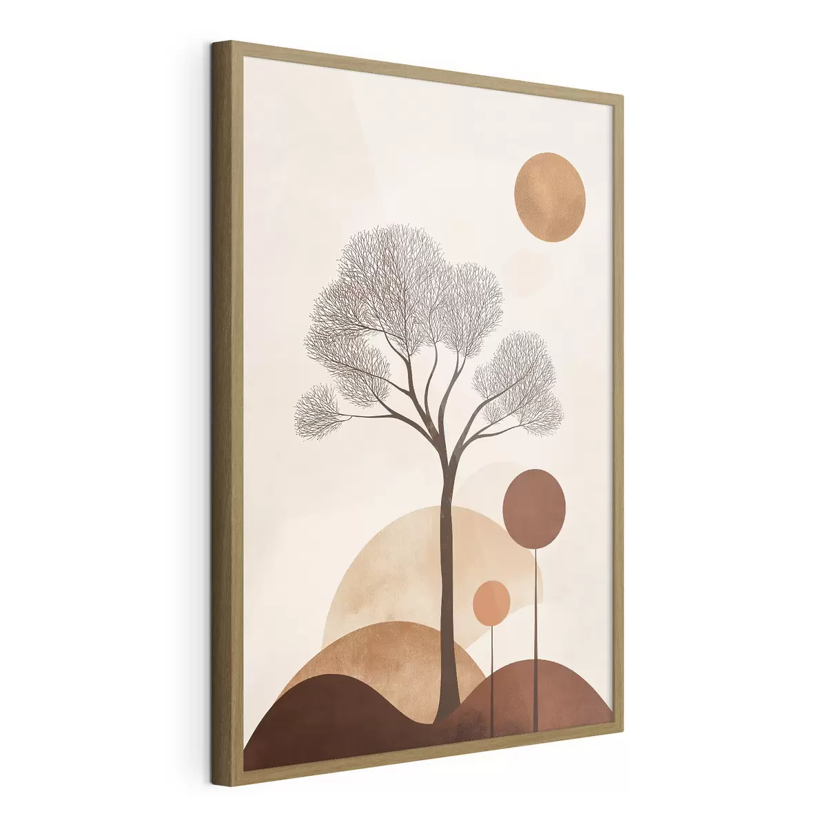Poster Arbre et rythme f50330