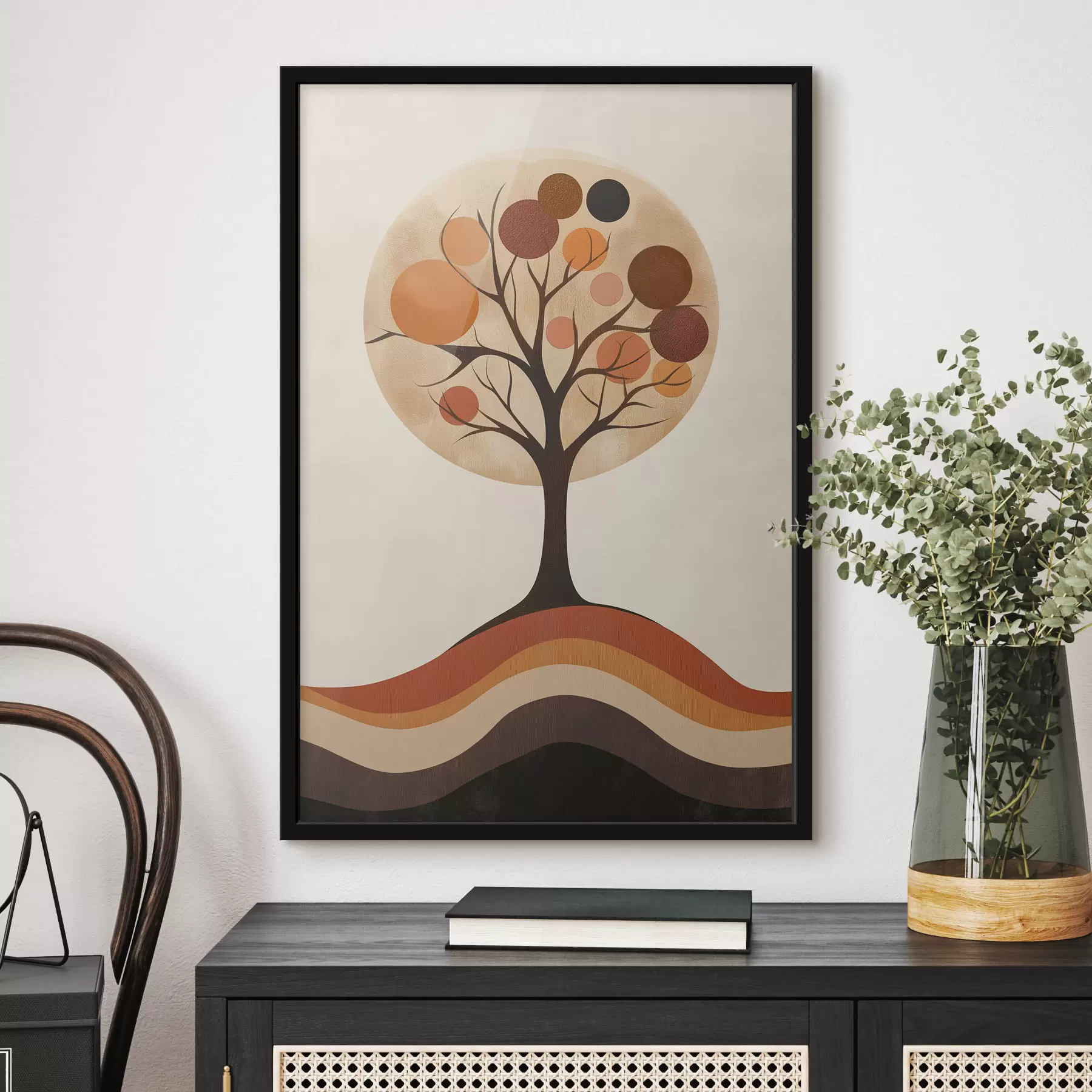 Papier peint Abstraction botanique f50329