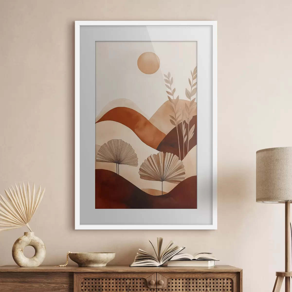 Poster Jardin et écho f50331