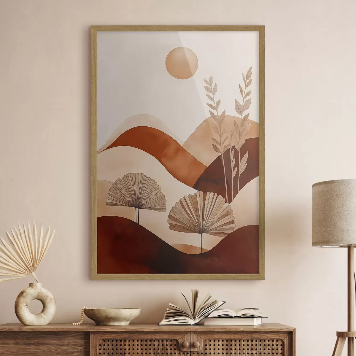 Poster Jardin et écho f50331