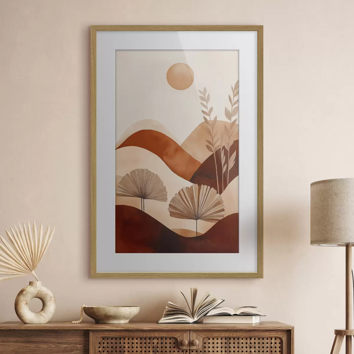 Poster Jardin et écho f50331